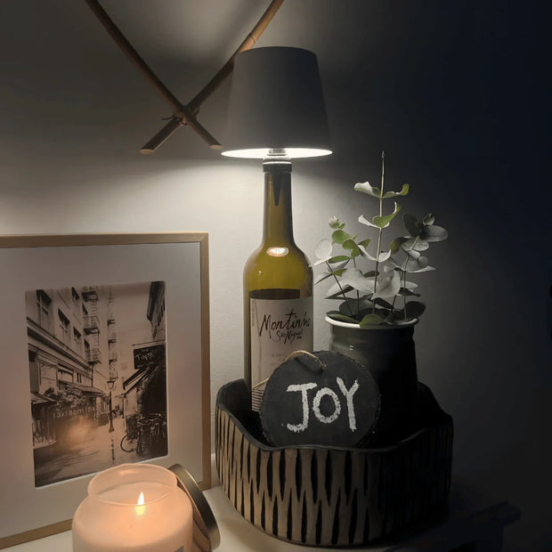 LuminéGlass Bottle Lamp